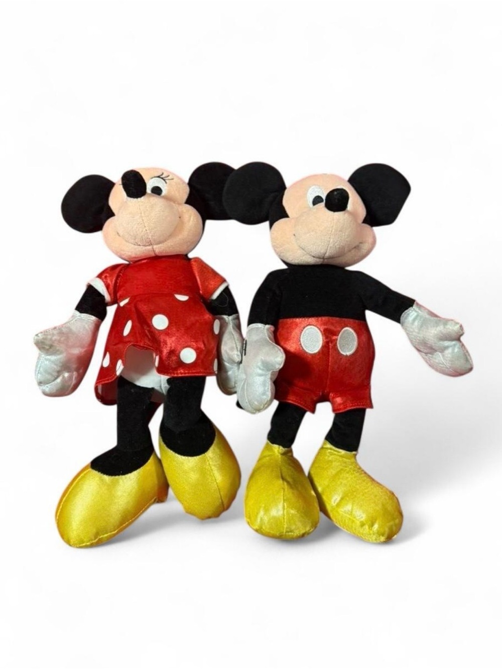 Mickey Mouse & Minnie plushies from the Ty Sparkle collection